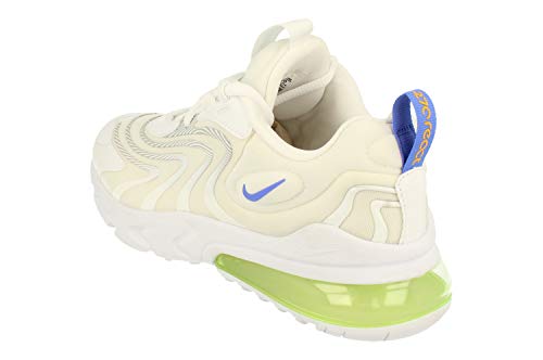 Nike Air Max 270 React ENG GS Running Trainers CZ4215 Sneakers Shoes (UK 3.5 us 4Y EU 36, White Sapphire Laser Orange 100)2