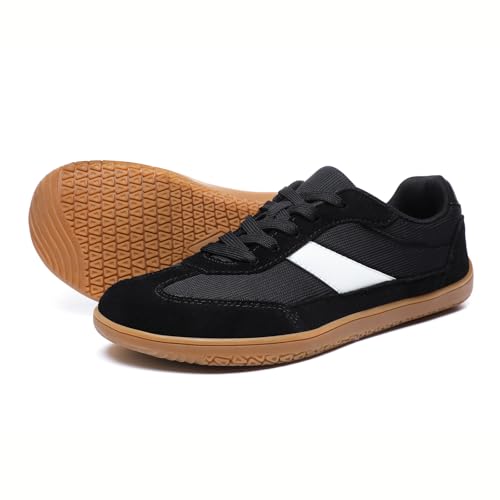 HSQ Women's Minimalist Barefoot Shoes | Zero Drop Sole | Wide Width Fashion Walking Sneaker