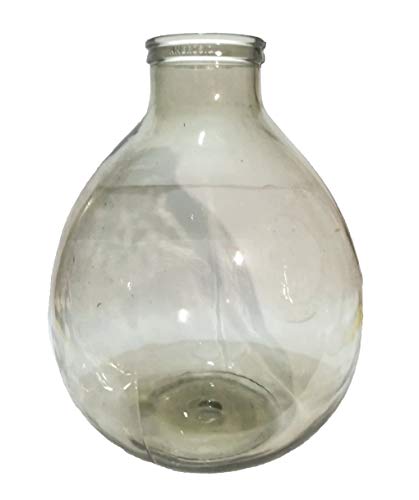 Miniatura 3 de Buyglass Damigiana 34 Litros Boca Ancha Con Cesta De Plástico Con Tapón