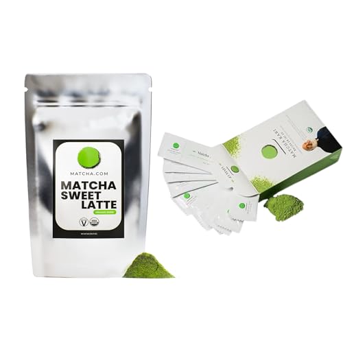 Té matcha endulzado en sticks x 12 unidades miniatura 1