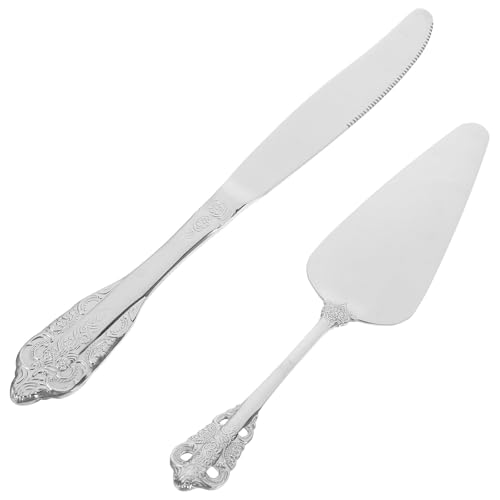 WEKADRIN Spatole per Formaggio in con Manico Paletta e Coltello per Facile di Formaggio e Torta Utensili da Cucina Resistenti e Facili da Pulire per Panificazione e Servizio