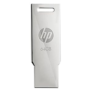HP V232w USB 2.0 64GB Pen Drive, Silver