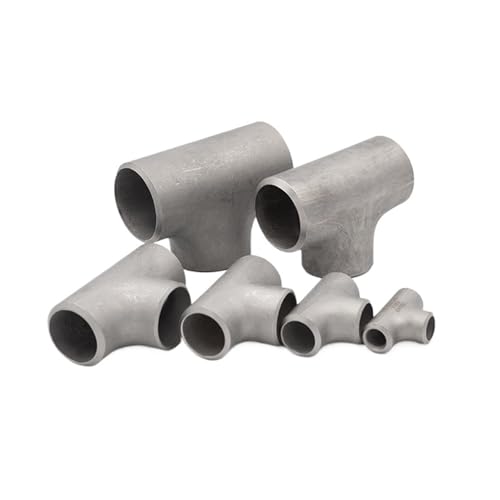 1Pcs 304 Stainless Steel Welded Tee Equal Diameter Industrial Pipeline Seamless Steel Pipe Stamping Fitting Joint(Tee60-3)