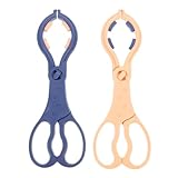 QUMIIRITY Non-Slip Baby Bottle Tongs Heat Resistant Feeding Bottle Clamp for Infant Milk Bottles Multi-Function Tool for Home Cleaning and Travel 9.44X3.54X0.47In