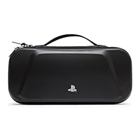 PowerA Protection Case for PlayStation Portal Remote Player - Black, durable, storage, protective case, charging cable pass-through, screen protection, officially licensed