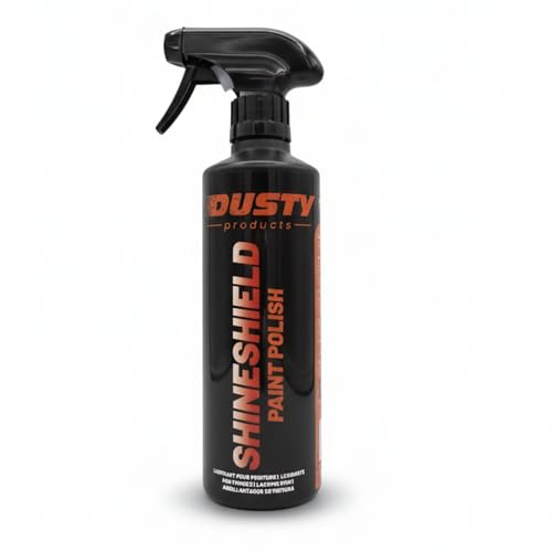 Dusty - Cera para Coche Abrillanta y Protege la Pintura del Coche | Tratamiento Hidrofobico | Protección y Cuidado Para Tu Vehículo | ShineShield 500 ml