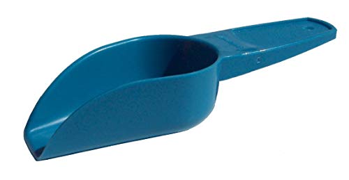 Cuchara pequeña Tupperware con asa azul pavo real miniatura 1