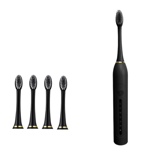 Couple Electric Toothbrush Rechargeable Adult and Children Soft Hair Brush Home Portable Toothbrush(J)