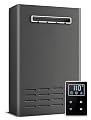 Propane Tankless Water Heater Outdoor, 5.2 GPM 130000 BTU On Demand Hot Water Heater with Remote Control, 110V Residential Instant Propane Waterheater