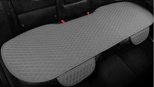 Image of BROGBUS Car Seat Cover Protector Mat Back Cushion Car Seat Mat (Grey, Pack of 1) (Only Rear Seat Mat) | Polyurethane