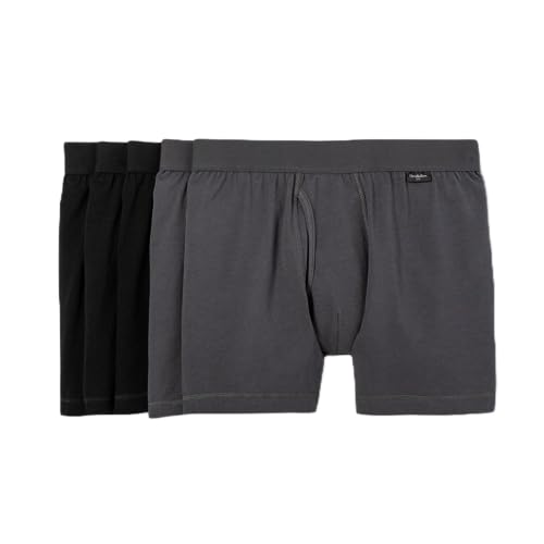 Goodfellow & Co Men's Boxer Briefs 5pk (XXL, Dark Gray/Black)