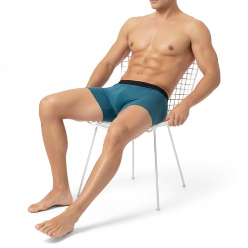 Image of Men's Boxer Brief Trunks Innerwear Combo Pack | Body Fit Stretch Trunks Comfortable Sports Underwear for Men with Support Fit
