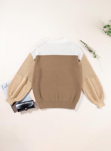 Image of Dokotoo Women's Oversized Long Sleeve Crewneck Pullover Sweaters