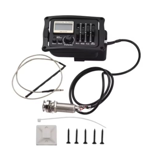Pick-up guitare acoustique pour jouer sur scène avec écran LCD
