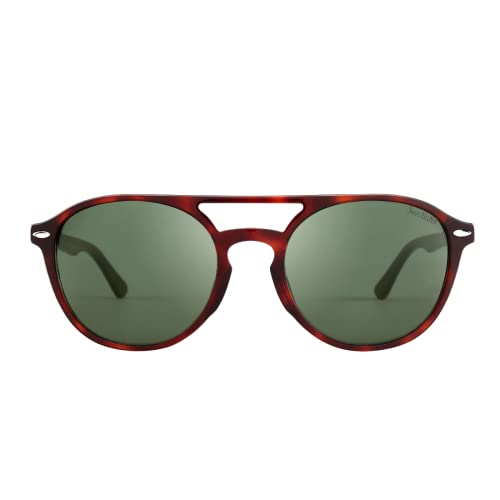 Lunettes de soleil Milan Havane accessoire tendance taille unique homme femme