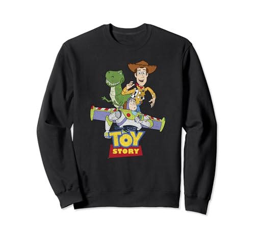 Sweat Pixar Toy Story vêtement Disney vintage imprimé pull col rond unisexe