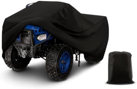 ATV Cover with Handles and Buckle - All Weather - Outdoor ATV Cov...