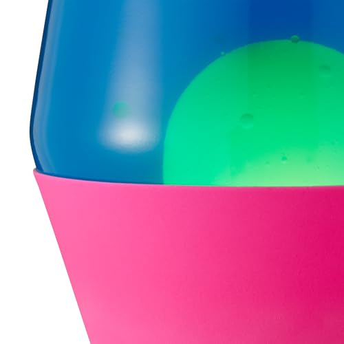 Image of Lava The Original Lamp - 14.5 inch Neon Pink - Classic Liquid Motion Lamp - Green /Yellow and Blue Liquid - Item #2383 (Amazon Exclusive)