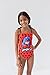 Miraculous Ladybug Little Girls One-Piece Bathing Suit Red/Black 7-8