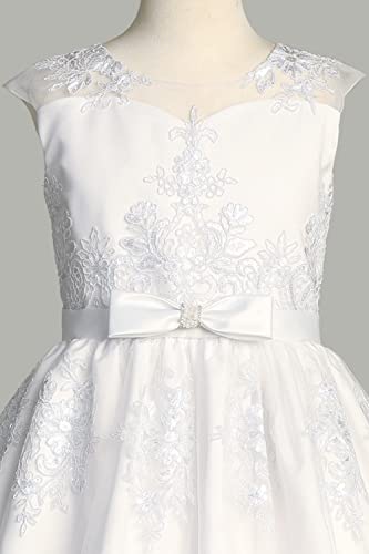 Made in USA - First Communion Dress for Girls - 1st Holy Communion Dresses - Vestido Primera Comunion para Niña3