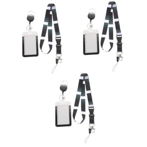 Porte-cartes rigides OSALADI avec cordons de protection personnalisables par sublimation