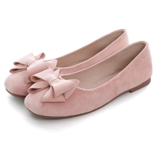 INEELUYI Ballet Flats For Women Comfortable Square Toe Summer Slip On Dress Flats4