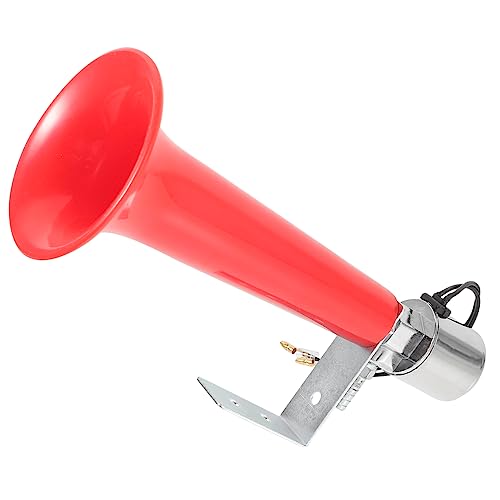 Happyyami Electric Bike Horn Loud Portable Bicycle Air Horn Durable Easy Install for Mountain and Road Bikes for and Communication