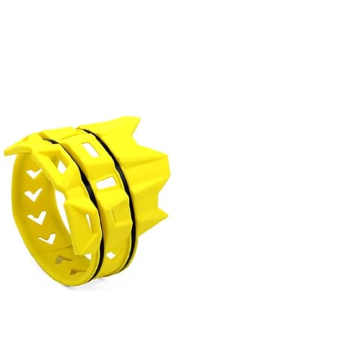 Cache d'échappement pour EXC de haute résistance, bouclier thermique jaune motocross