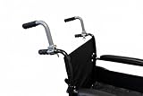 Troy Technologies Body Positioner Push Wheelchair Handle Extenders, Universal Extensions, Assist Accessories for Adults, Quick Clip