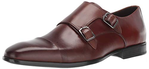 Kenneth Cole New York Men's Regal B Monk-Strap Loafer, Cognac, 12 M US