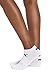 PUMA Womens 6 Pack Runner fashion liner socks, White/ Black Puma, 9 11 US
