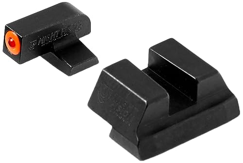 Night Fision SPR-228-003-OGZG Night Sight Set for Springfield XD-S/XD-E - Orange Front Ring, Black Rear Rings