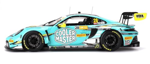 TOP SPEED 1/18 Porsche 911 GT3 R FIA GT World Cup miniatura 2
