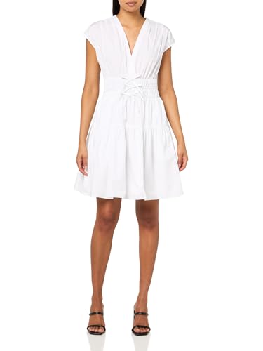 Image of Derek Lam 10 Crosby Women's Tora V-Neck Dress