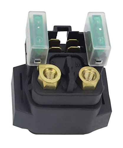 Image of Starter & Relay fit for Yamaha Grizzly 400 450 660 02-10| Kodiak 400 450 00-06| Wolverine 450 06-10|Rhino 450 660 04-06,4WV-81890-00-00 4WV-81800-00-00 5KM-81890-00-00 18759 410-54039 SMU0263