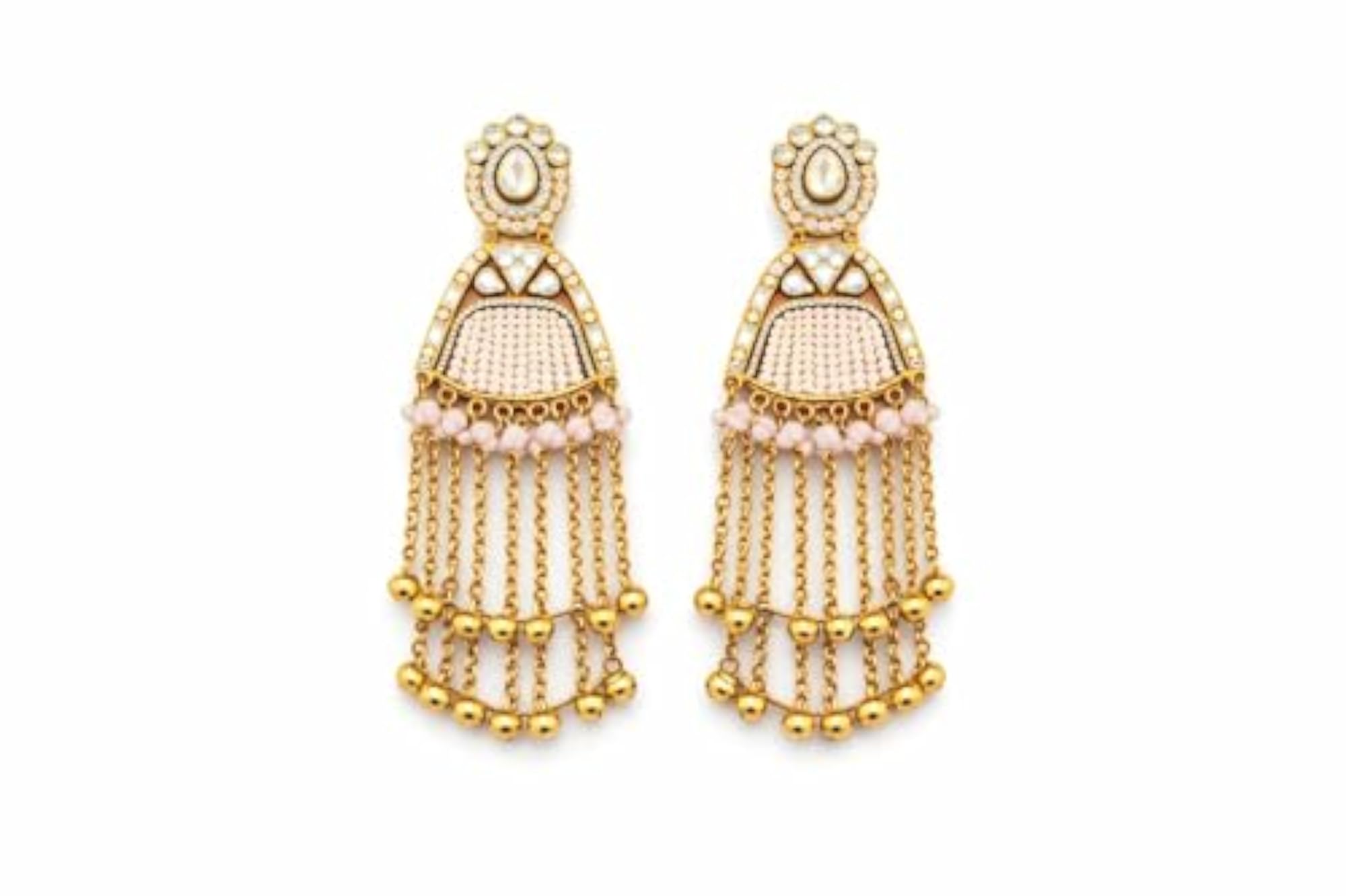 Women's Indowestern Lightweight Alloy Fashion Earrings
