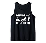 Drago d'acqua cinese - Grafica Originale. Testo: My Plan For Today