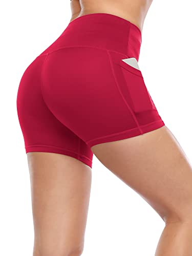 Women's High Waist Athletic Shorts