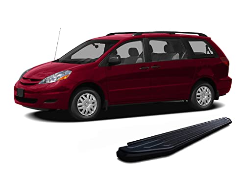 Estribos Running Boards Black Horse para Toyota Sienna miniatura 3