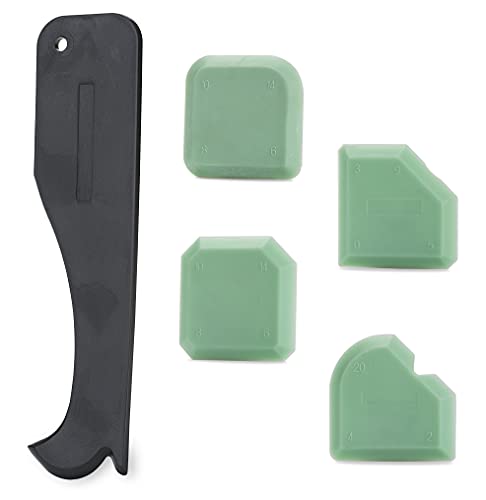 Mivos Juego de alisador de juntas para silicona, acrílico, multifunción, extractor de silicona para reparación de baldosas/herramientas de sellado de juntas, rasquetas/espátula para juntas de silicona Cover