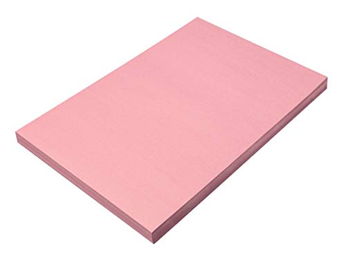 Papier de construction rose Pacon SunWorks pour activités manuelles en famille