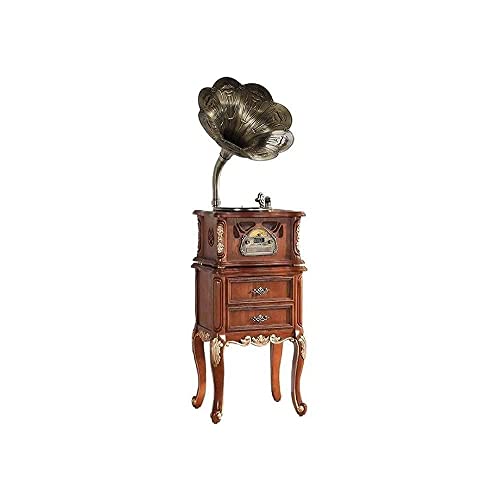 WENQJ Tourne-Disque rétro, Music Box Record Player Retro Turntable, All in One Vintage Phonographe Gramophone… - Les Beatles, Paul McCartney, John Lennon, RIngo Starr, George Harrison WENQJ Tourne-Disque rétro, Music Box Record Player Retro Turntable, All in One Vintage Phonographe Gramophone…
