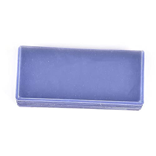 Portatarjetas transparente grande 25 piezas PVC miniatura 6
