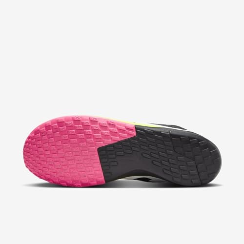 Nike Rival Waffle 6 Road and Cross-Country Racing Shoes (DX7998-700, Volt/White-Black-Hyper Pink) Size 72