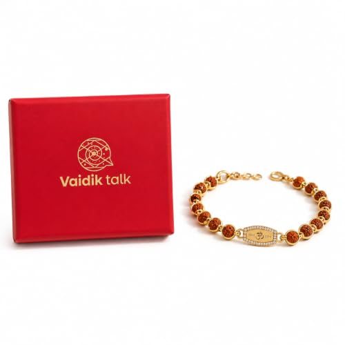 Image of Natural Rudraksha Beaded Bracelet for Men & Women | Spiritual Prosperity & Positive Energy Accessory
