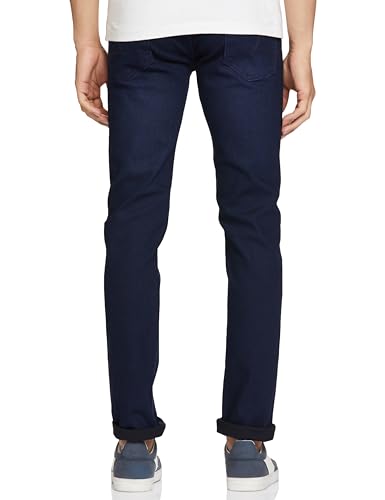 Image of Spykar Men's Slim Fit Low Rise Casual Jeans