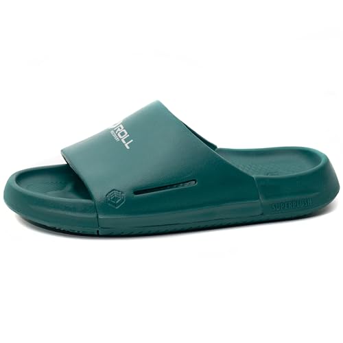 ROLL Recovery Womens Sports Recovery Slides | Helps Relieve Pressure on Achilles Tendon and Plantar Fasciitis SUPERPLUSH