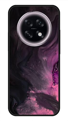 Image of NDCOM for Oppo F31 Pro Plus 5G Back Cover | Sleek Oppo F31 Pro Plus 5+G Back Cover | Premium OppoF31 ProPlus Case for Enhanced Protection | Pink Color Wave Printed Metal Case