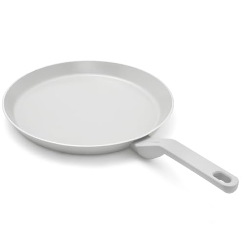 Image of Ember Cookware Arcilla Ceramic Non Stick Tawa 28cm | Non Toxic Roti & Chapati Pan | ISI Certified | Ceramic Cooking Tawa | PFAS & PTFE Free | 5-Year Warranty | Grey