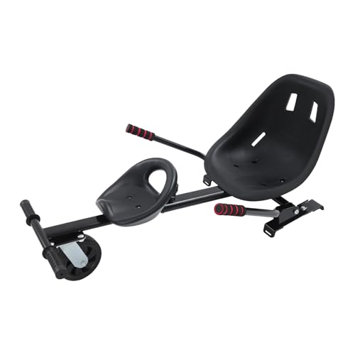 Asiento Hoverboard ajustable para scooter de equilibrio automático con neumáticos frontales para hoverboards de 6,5 '-10', accesorios universales para karts y kit de reequipamiento para niños y